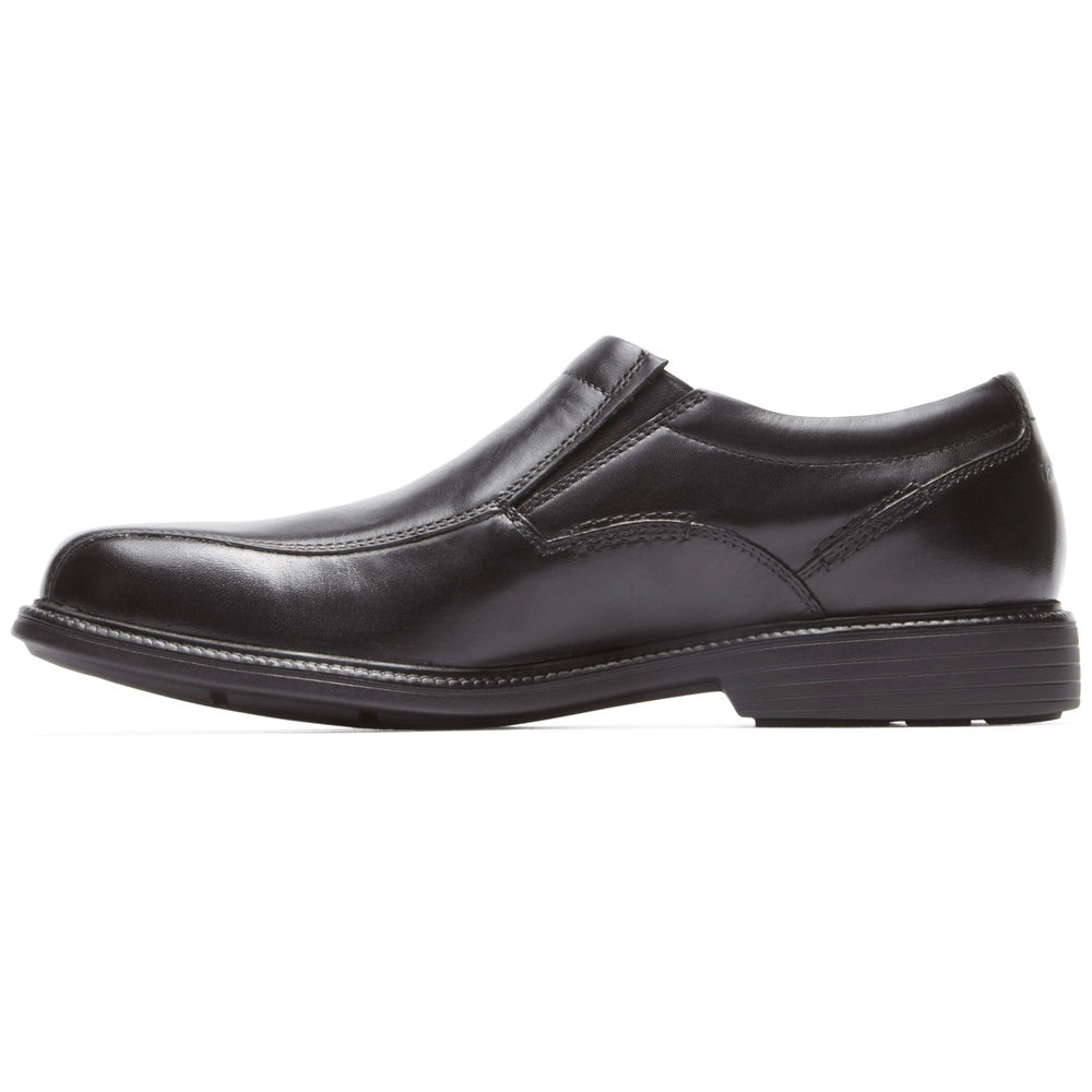 Rockport Mens Slip-On Black - Charles Road - UK 125-JILHFV